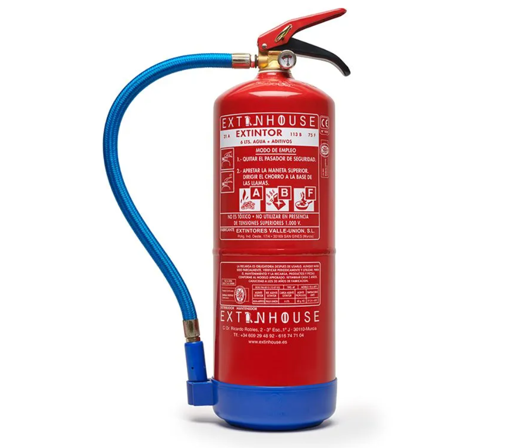 extintor de agua