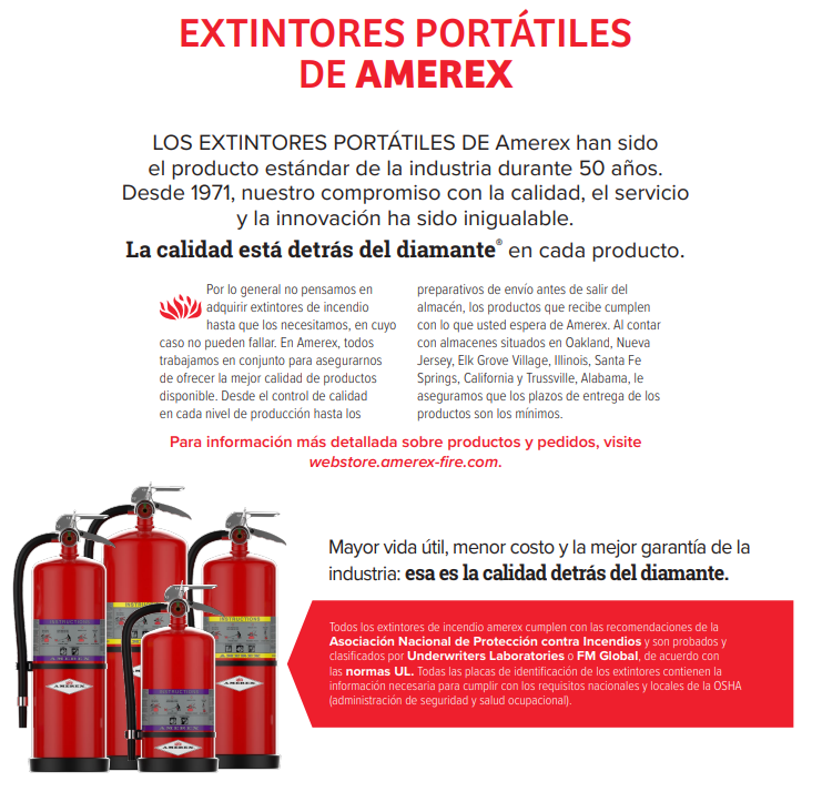 extintores amerex